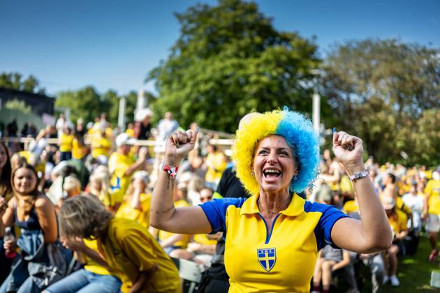 FIFA Womens World Cup 2023, Semi-Final, Spain - Sweden, Public Viewing in Malmö