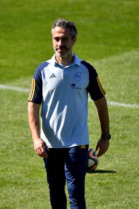 FIFA Fußball Frauen WM 2023, Nationalteam Spanien Training WWC23 SPAIN TRAINING, Head coach of Spain Jorge Vilda is seen during Spain team training session at Leichhardt Oval, in Sydney, Thursday, August 17, 2023. ( NO ARCHIVING, EDITORIAL USE ONLY, NO USE IN BOOKS WITHOUT CONSENT SYDNEY NSW AUSTRALIA  Copyright: xBIANCAxDExMARCHIx 20230817001831739288