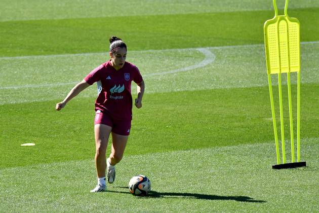 FIFA Fußball Frauen WM 2023, Nationalteam Spanien Training WWC23 SPAIN TRAINING, Members of the Spanish team are seen during a team training session at Leichhardt Oval, in Sydney, Thursday, August 17, 2023. ( NO ARCHIVING, EDITORIAL USE ONLY, NO USE IN BOOKS WITHOUT CONSENT SYDNEY NSW AUSTRALIA  Copyright: xBIANCAxDExMARCHIx 20230817001831749014