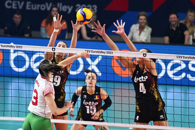 Volleyball, European Championship, Women, Hungary - Belgium