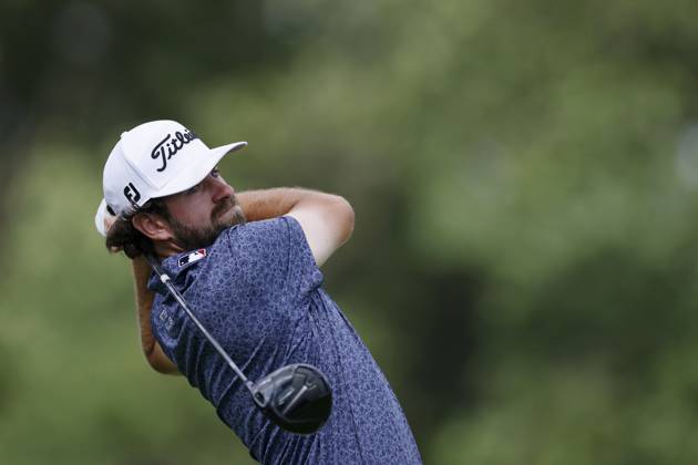 OLYMPIA FIELDS, IL - AUGUST 17: Cameron Young of the United States hits a drive at the 15th hole during the first round of the BMW Championship at Olympia Fields Country Club on August 17, 2023 in Olympia Fields, Illinois. (Photo by Joe Robbins Icon Sportswire) GOLF: AUG 17 PGA, Golf Herren - BMW Championship EDITORIAL USE ONLY Icon5732308170311