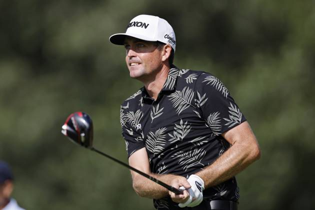 OLYMPIA FIELDS, IL - AUGUST 17: Keegan Bradley of the United States hits a drive at the 7th hole during the first round of the BMW Championship at Olympia Fields Country Club on August 17, 2023 in Olympia Fields, Illinois. (Photo by Joe Robbins Icon Sportswire) GOLF: AUG 17 PGA, Golf Herren - BMW Championship EDITORIAL USE ONLY Icon5732308170431