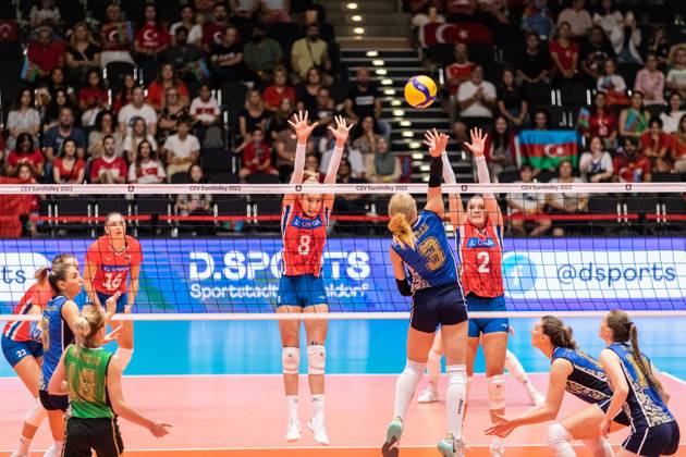 Volleyball, European Championship, Women, Azerbaijan - Czech Republic