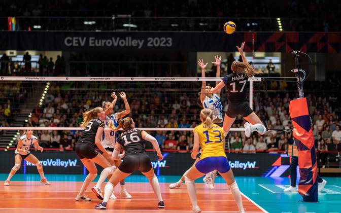 Volleyball, European Championship, Women, Sweden - Greece