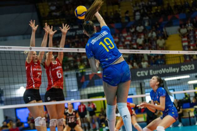 Volleyball, European Championship, Women, Romania - Switzerland