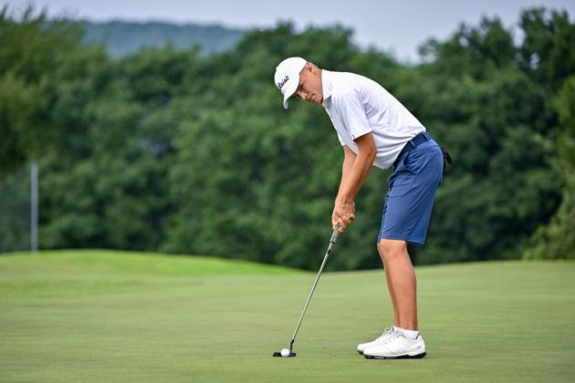 Bence Bertenyi of Hungary during the men s Czech Open golf tournament, Czech PGA, Golf Herren Tour, Beroun, Czech Republic, August 20, 2023. (CTKxPhoto VitxSimanek) CTKPhotoP2023082004094  CTKPhotoP2023082004094