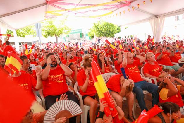 FIFA Womens World Cup 2023, Final, Spain - England, Public Viewing on Mallorca
