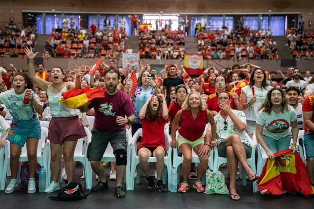 FIFA Womens World Cup 2023, Final, Spain - England, Public Viewing in Barcelona