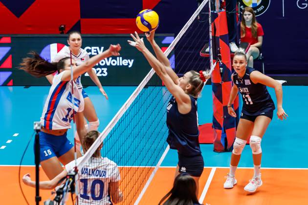 Volleyball, European Championship, Women, Greece - Czech Republic