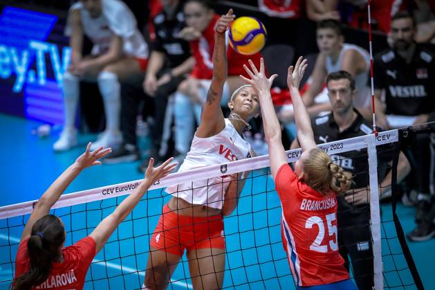 Volleyball, European Championship, Women, Turkey - Czech Republic