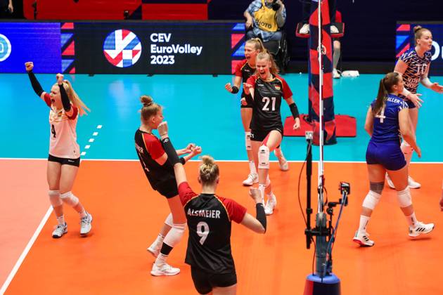 Volleyball, European Championship, Women, Germany - Sweden
