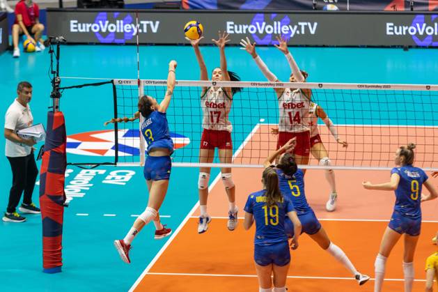Volleyball, European Championship, Women, Bulgaria - Romania