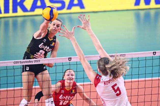 Volleyball, European Championship, Women, Belgium - Poland