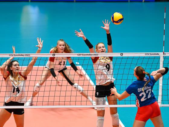 Volleyball, European Championship, Women, Germany - Czech Republic
