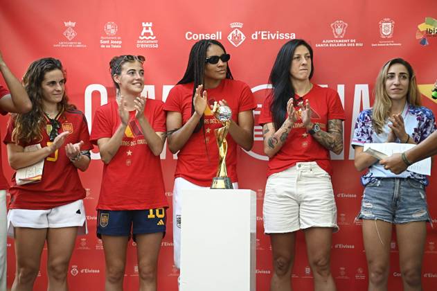 FIFA Womens World Cup 2023, World Champion Spain, Reception and Victory Parade in Ibiza