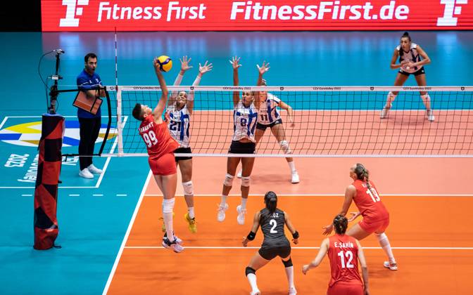 Volleyball, European Championship, Women, Greece - Turkey