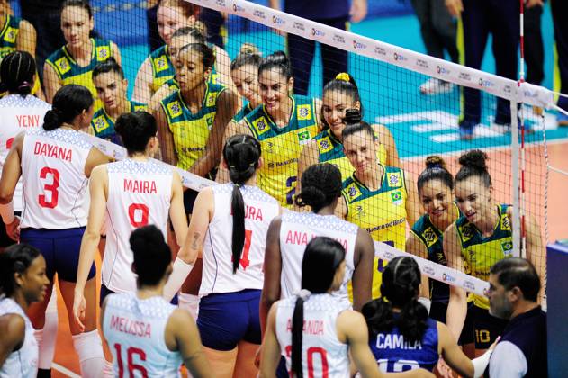 Volleyball, Women, South America Championship, Brazil - Colombia
