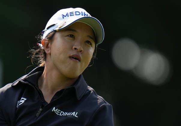 August 24, 2023, VANCOUVER, BC, CANADA: Sei Young Kim, of South Korea, watches her tee shot on the 10th hole during the first round at the LPGA, Golf Damen CPKC Canadian Women s Open golf tournament, in Vancouver, on Thursday, August 24, 2023. Kim Sei Young - ZUMAc35_ 20230824_zaf_c35_034 Copyright: xDarrylxDyckx