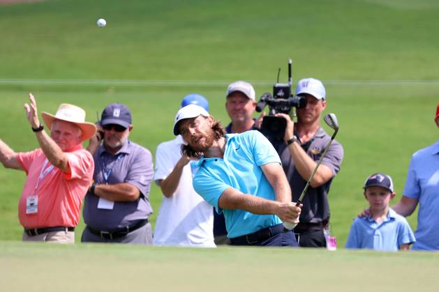 ATLANTA, GA - AUGUST 25: Tommy Fleetwood during the second round of the 2023 Tour Championship on August 25, 2023 at East Lake Golf Club in Atlanta, Georgia. (Photo by Michael Wade Icon Sportswire) GOLF: AUG 25 PGA, Golf Herren - TOUR Championship EDITORIAL USE ONLY Icon23082506