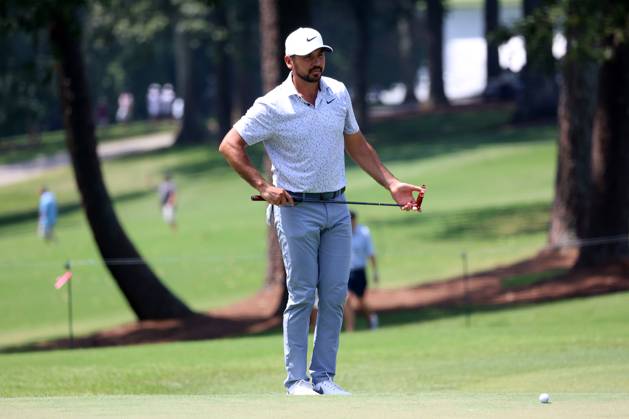 ATLANTA, GA - AUGUST 25: Jason Day during the second round of the 2023 Tour Championship on August 25, 2023 at East Lake Golf Club in Atlanta, Georgia. (Photo by Michael Wade Icon Sportswire) GOLF: AUG 25 PGA, Golf Herren - TOUR Championship EDITORIAL USE ONLY Icon23082517