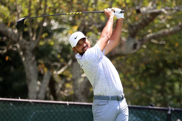 ATLANTA, GA - AUGUST 25: Jason Day during the second round of the 2023 Tour Championship on August 25, 2023 at East Lake Golf Club in Atlanta, Georgia. (Photo by Michael Wade Icon Sportswire) GOLF: AUG 25 PGA, Golf Herren - TOUR Championship EDITORIAL USE ONLY Icon23082519
