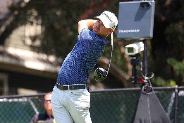 ATLANTA, GA - AUGUST 25: Brian Harman during the second round of the 2023 Tour Championship on August 25, 2023 at East Lake Golf Club in Atlanta, Georgia. (Photo by Michael Wade Icon Sportswire) GOLF: AUG 25 PGA, Golf Herren - TOUR Championship EDITORIAL USE ONLY Icon23082521
