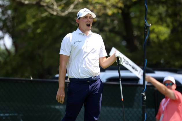 ATLANTA, GA - AUGUST 25: Matt Fitzpatrick during the second round of the 2023 Tour Championship on August 25, 2023 at East Lake Golf Club in Atlanta, Georgia. (Photo by Michael Wade Icon Sportswire) GOLF: AUG 25 PGA, Golf Herren - TOUR Championship EDITORIAL USE ONLY Icon23082528