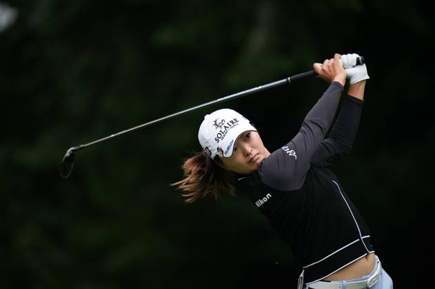 August 25, 2023, VANCOUVER, BC, CANADA: Jin Young Ko, of South Korea, hits her tee shot on the fourth hole during the second round at the LPGA, Golf Damen CPKC Canadian Women s Open golf tournament, in Vancouver, on Friday, August 25, 2023. Ko Jin Young - ZUMAc35_ 20230825_zaf_c35_064 Copyright: xDarrylxDyckx