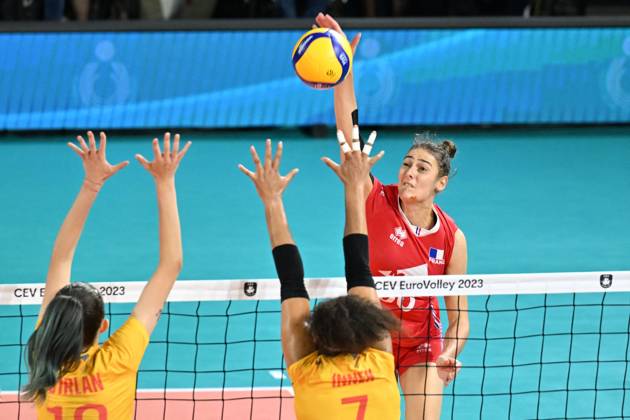 Volleyball, European Championship, Women, France - Romania