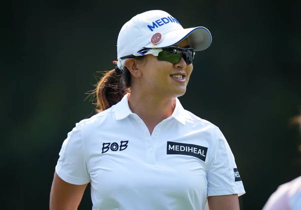 August 27, 2023, VANCOUVER, BC, CANADA: Sei Young Kim, of South Korea, smiles as she walks from the first tee during the final round at the LPGA, Golf Damen CPKC Canadian Women s Open golf tournament, in Vancouver, on Sunday, August 27, 2023. Kim Sei Young - ZUMAc35_ 20230827_zaf_c35_061 Copyright: xDarrylxDyckx