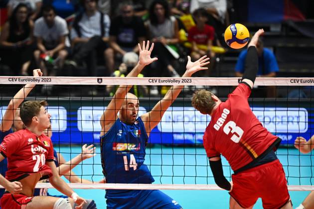 Volleyball, European Championship, Belgium - Italy