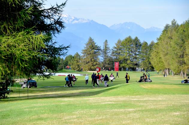 Golf, Omega European Masters in Crans-Montana Crans-Montana, 31.08.2023, Golf - Omega European Masters, Hole 10