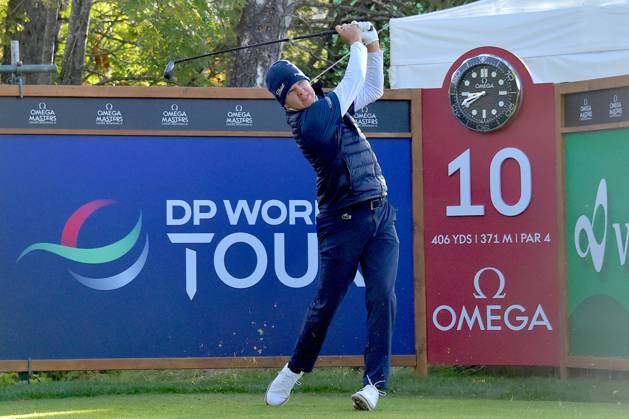 Golf, Omega European Masters in Crans-Montana Crans-Montana, 31.08.2023, Golf - Omega European Masters, Yannik Paul (GER) Hole 10