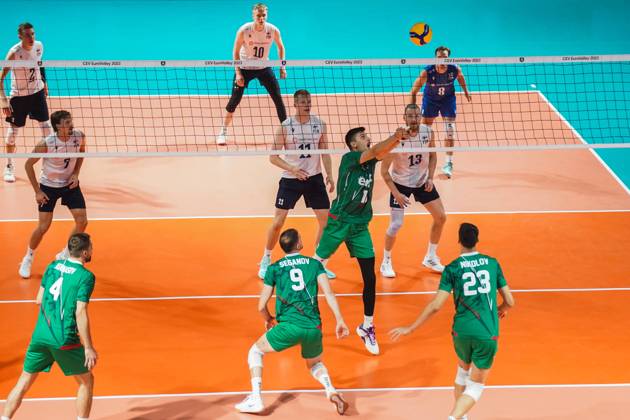 Volleyball, European Championship, Bulgaria - Finland