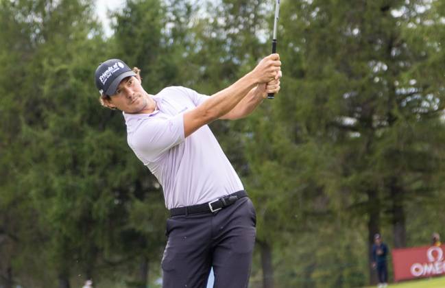 Golf OmegaMasters in Crans Montana at Golf Club Crans sur Sierre In this internationally renowned golf tournament, which will be held for the 76th time on the same course in 2023, players such as Spaniards Severiano Ballesteros, JosÃ Maria Olazabal and Jeromy Freiburghaus SUI , Golf OmegaMasters a DP World Tour Golf Event in Crans Montana, Golf Club Crans sur Sierre on 31 08 2023, KoebiSchenkel Crans Montana Golf Club Crans sur Sierre Switzerland