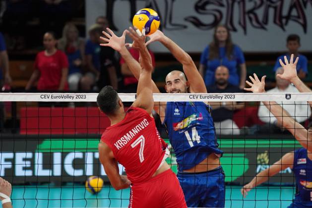 Volleyball, European Championship, Serbia - Italy