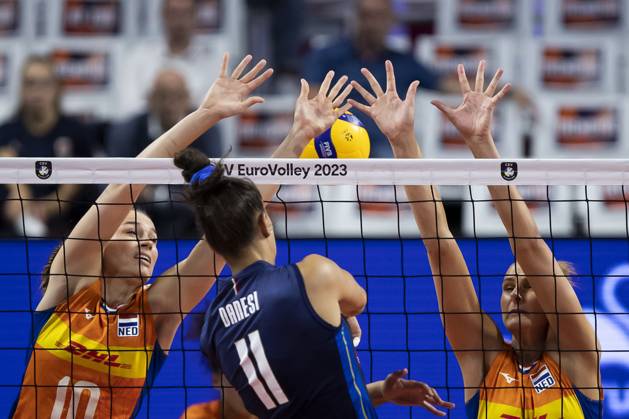 Volleyball, European Championship, Women, Netherlands - Italy