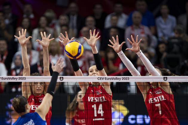 Volleyball, European Championship, Women, Serbia - Turkey