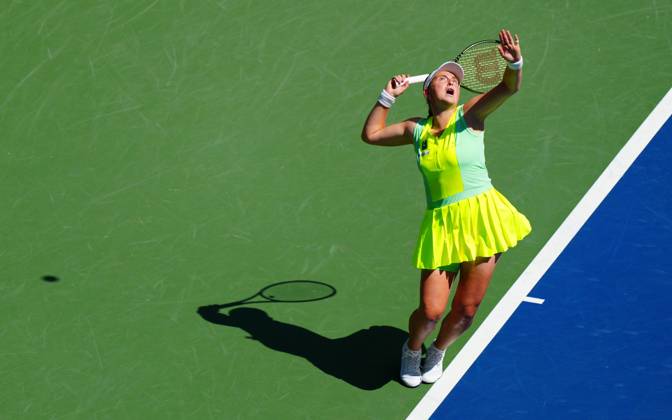 Tennis, US Open, Tag 9