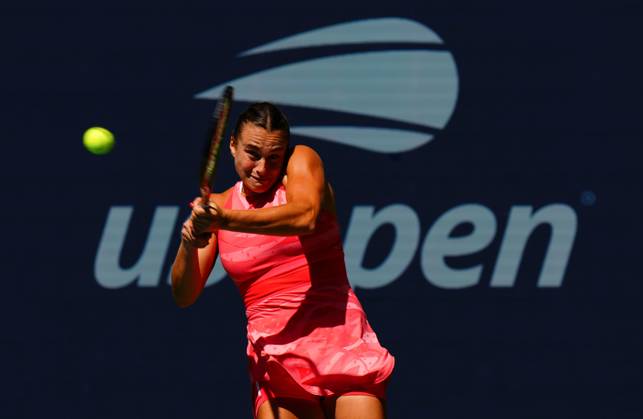 Tennis, US Open, Tag 10, Qinwen Zheng - Aryna Sabalenka