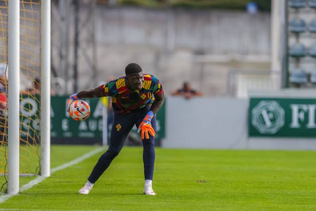 2025 U21, U 21 EURO Qualifying, EM, Europameisterschaft Portugal vs Andorra Pacos de Ferreira, Portugal, September, 8, 2023, 2025 U21 Euro Qualifying, Portugal vs Andorra at the Estadio Capital do Movel, Samuel Soares, photography by @guelbergoes Pacos de Ferreira Portugal