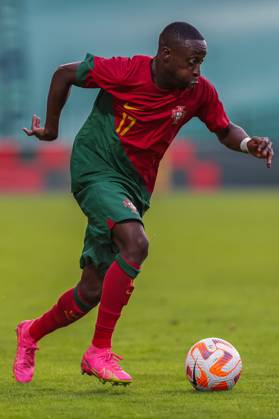 2025 U21, U 21 EURO Qualifying, EM, Europameisterschaft Portugal vs Andorra Pacos de Ferreira, Portugal, September, 8, 2023, 2025 U21 Euro Qualifying, Portugal vs Andorra at the Estadio Capital do Movel, Carlos Borges, photography by @guelbergoes Pacos de Ferreira Portugal