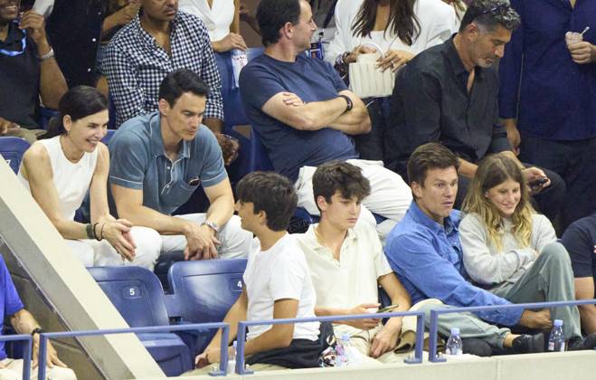 Tennis, US Open, Halbfinale, Carlos Alcaraz - Daniil Medwedew, Prominente Zuschauer