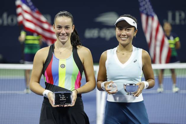 Tennis, US Open, Juniorinnen, Katherine Hui gewinnt das Finale gegen Tereza Velentova