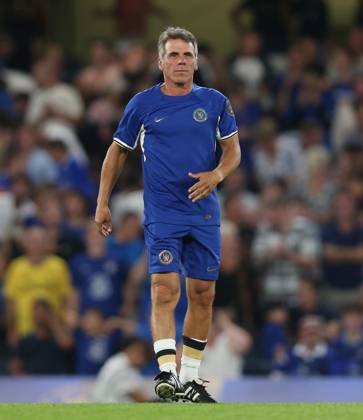 Chelsea Legends v Bayern Munich Legends, Legends Of Europe, Stamford Bridge Stadium, London, UK - 9th September 2023 Gianfranco Zola of Chelsea Legends. - Chelsea Legends v Bayern Munich Legends, Legends Of Europe, Stamford Bridge Stadium, London, UK - 9th September 2023. London Stamford Bridge Stadium UK Copyright: xDanxWeirx CP_Chelsea_Legends_Bayern_Munich_Legends_128