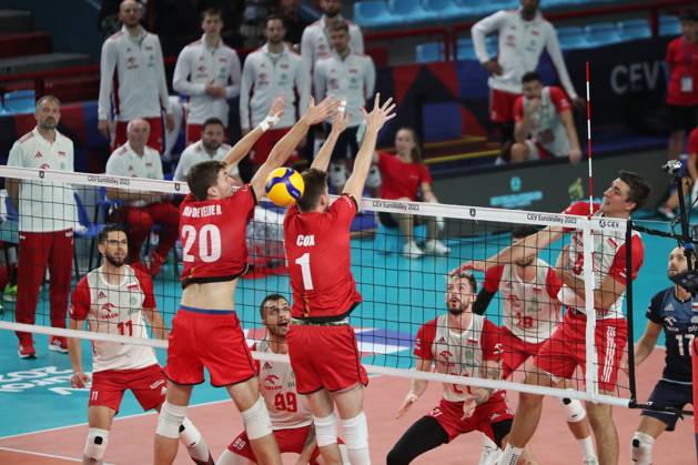 Volleyball, European Championship, Poland - Belgium