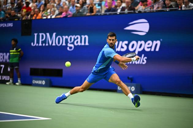 US Open - Djokovic Wins 24th Grand Slam Title Novak Djokovic (SRB) wins his 24th Grans Slam at the 2023 US Open at Billie Jean National Tennis Center in New York City, NY, USA, on September 10, 2023. Photo by Corinne Dubreuil ABACAPRESS.COM New York City NY United States  Copyright: xDubreuilxCorinne ABACAx 867136_005 DubreuilxCorinne ABACAx 867136_005