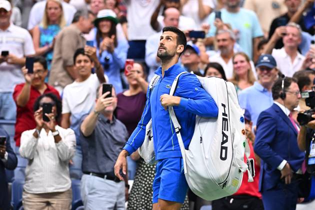 US Open - Djokovic Wins 24th Grand Slam Title Novak Djokovic (SRB) wins his 24th Grans Slam at the 2023 US Open at Billie Jean National Tennis Center in New York City, NY, USA, on September 10, 2023. Photo by Corinne Dubreuil ABACAPRESS.COM New York City NY United States  Copyright: xDubreuilxCorinne ABACAx 867136_009 DubreuilxCorinne ABACAx 867136_009