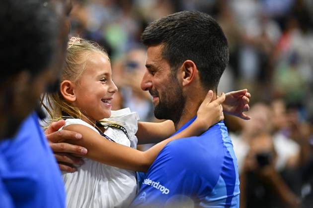 US Open - Djokovic Wins 24th Grand Slam Title Novak Djokovic (SRB) wins his 24th Grans Slam at the 2023 US Open at Billie Jean National Tennis Center in New York City, NY, USA, on September 10, 2023. Photo by Corinne Dubreuil ABACAPRESS.COM New York City NY United States  Copyright: xDubreuilxCorinne ABACAx 867136_046 DubreuilxCorinne ABACAx 867136_046
