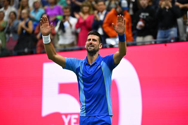 US Open - Djokovic Wins 24th Grand Slam Title Novak Djokovic (SRB) wins his 24th Grans Slam at the 2023 US Open at Billie Jean National Tennis Center in New York City, NY, USA, on September 10, 2023. Photo by Corinne Dubreuil ABACAPRESS.COM New York City NY United States  Copyright: xDubreuilxCorinne ABACAx 867136_047 DubreuilxCorinne ABACAx 867136_047
